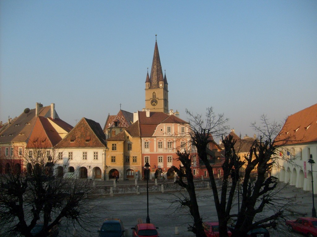 sibiu, romania, siebenbürgen, hermannstadt, transylvania, square