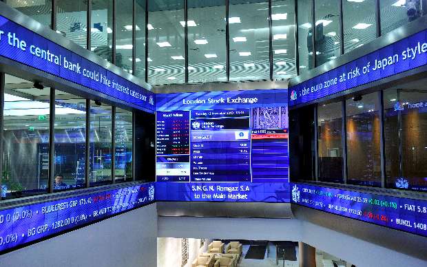 stocks listed on london stock exchange