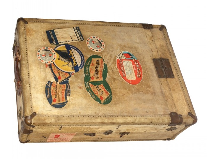 Constantin Brancusi suitcase