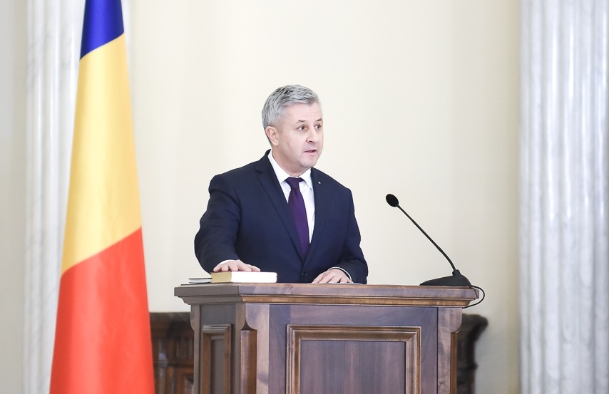 Romania's justice minister Florin Iordache