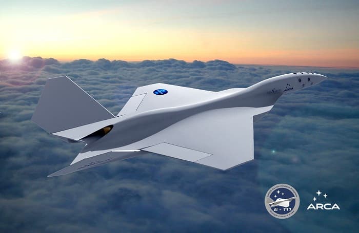 Romania's supersonic for Google Lunar X competition named IAR 111