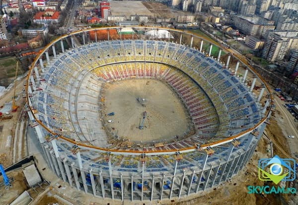Tests on new Bucharest stadium set for May, mayor hopes for U2 concert in September