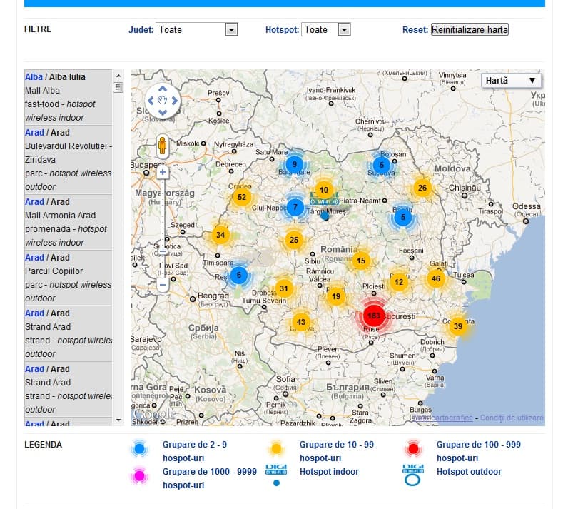 RCS & RDS opens Wi-Fi network for non-customers, covers all metro network