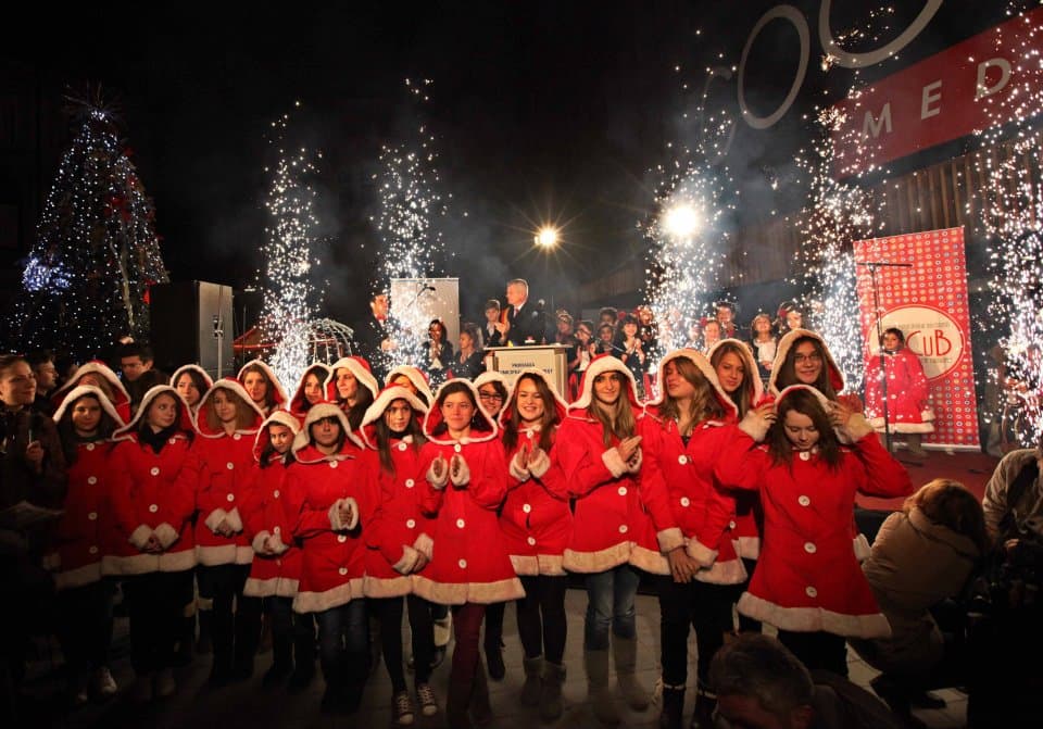 Bucharest lights up for the winter holidays
