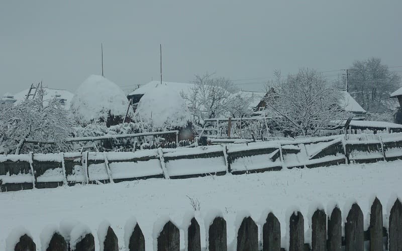 South and South-East of Romania snow-bound under Code Orange: roads closed, power outages
