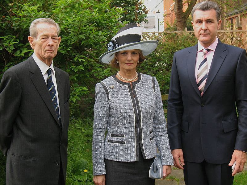 Romanian Royal Family attend Diamond Jubilee in London this week-end