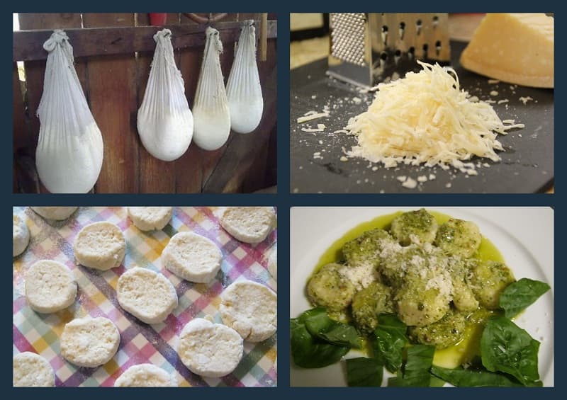 Rachel's Recipes: Gnocchi with Urda and a Parsley, Lemon and Almond pesto