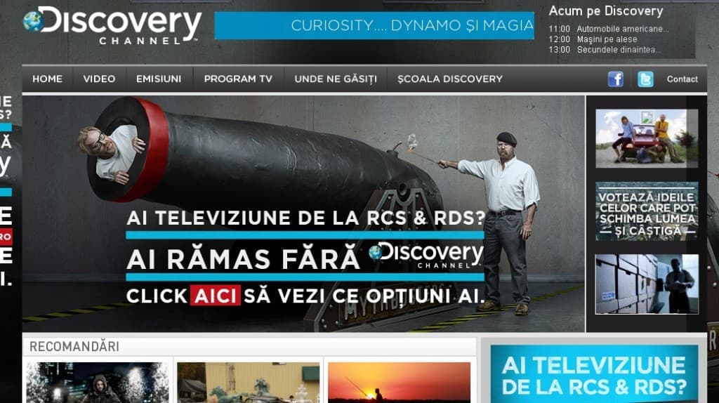 Romanian cable operator RCS&RDS takes feud with Discovery to next level