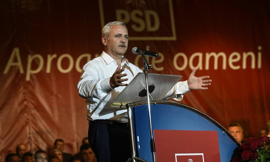 Romania’s former ruling party leader, now in jail, posts Facebook message on National Day