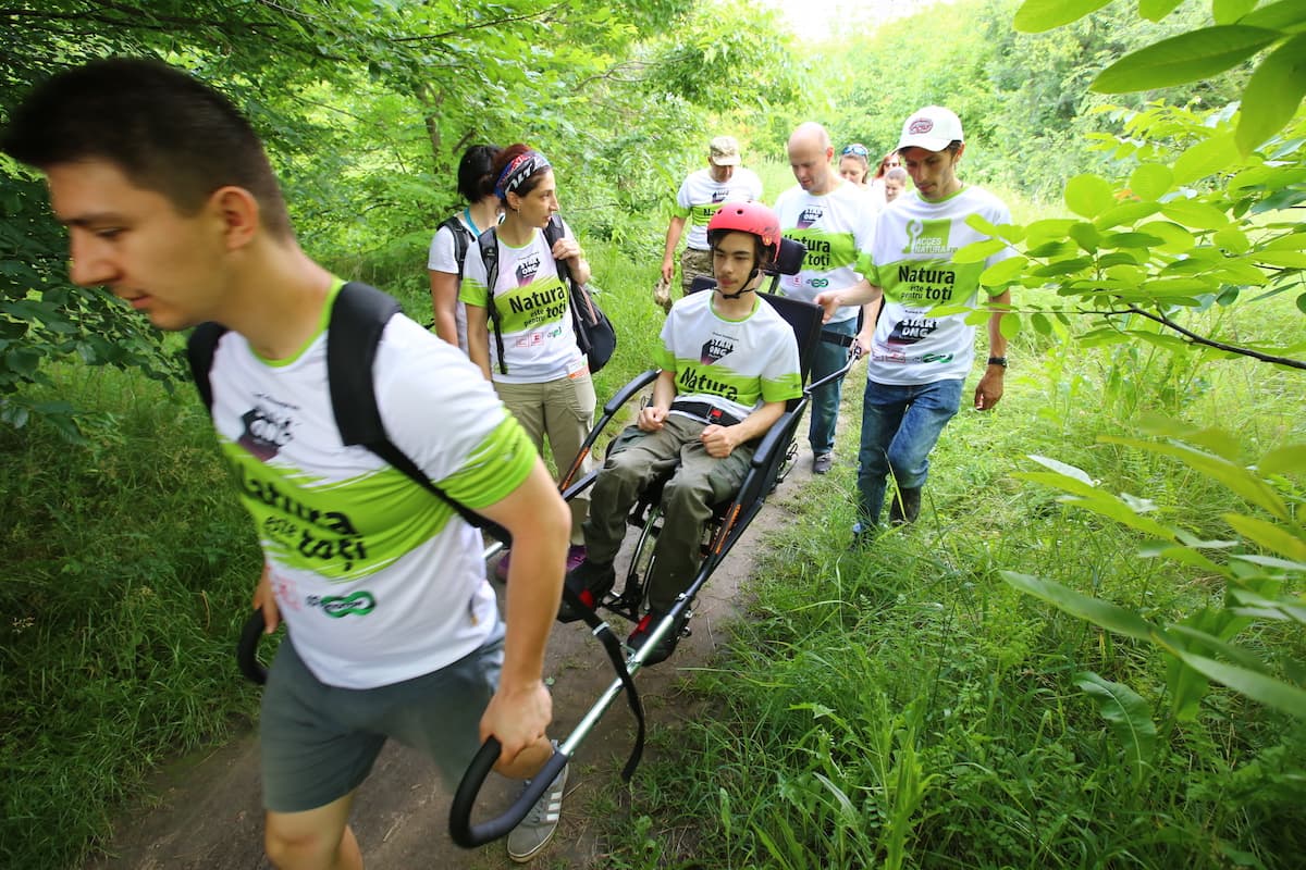 Nature is for everyone: Romanian NGO takes mobility-impaired people to adventurous trips in nature