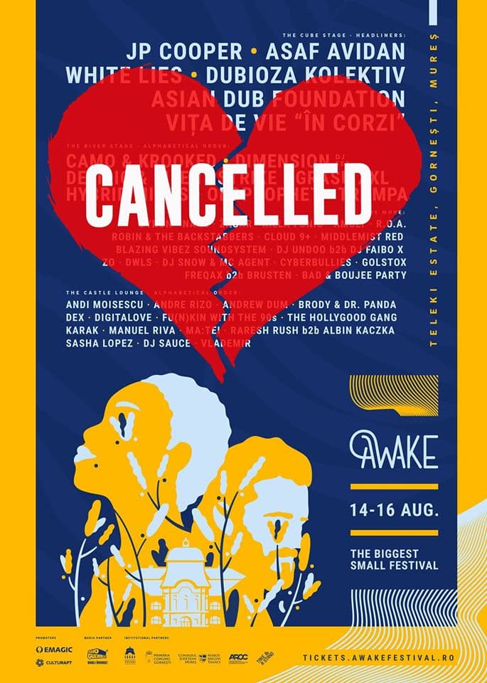 Romania’s Awake music festival cancelled due to coronavirus