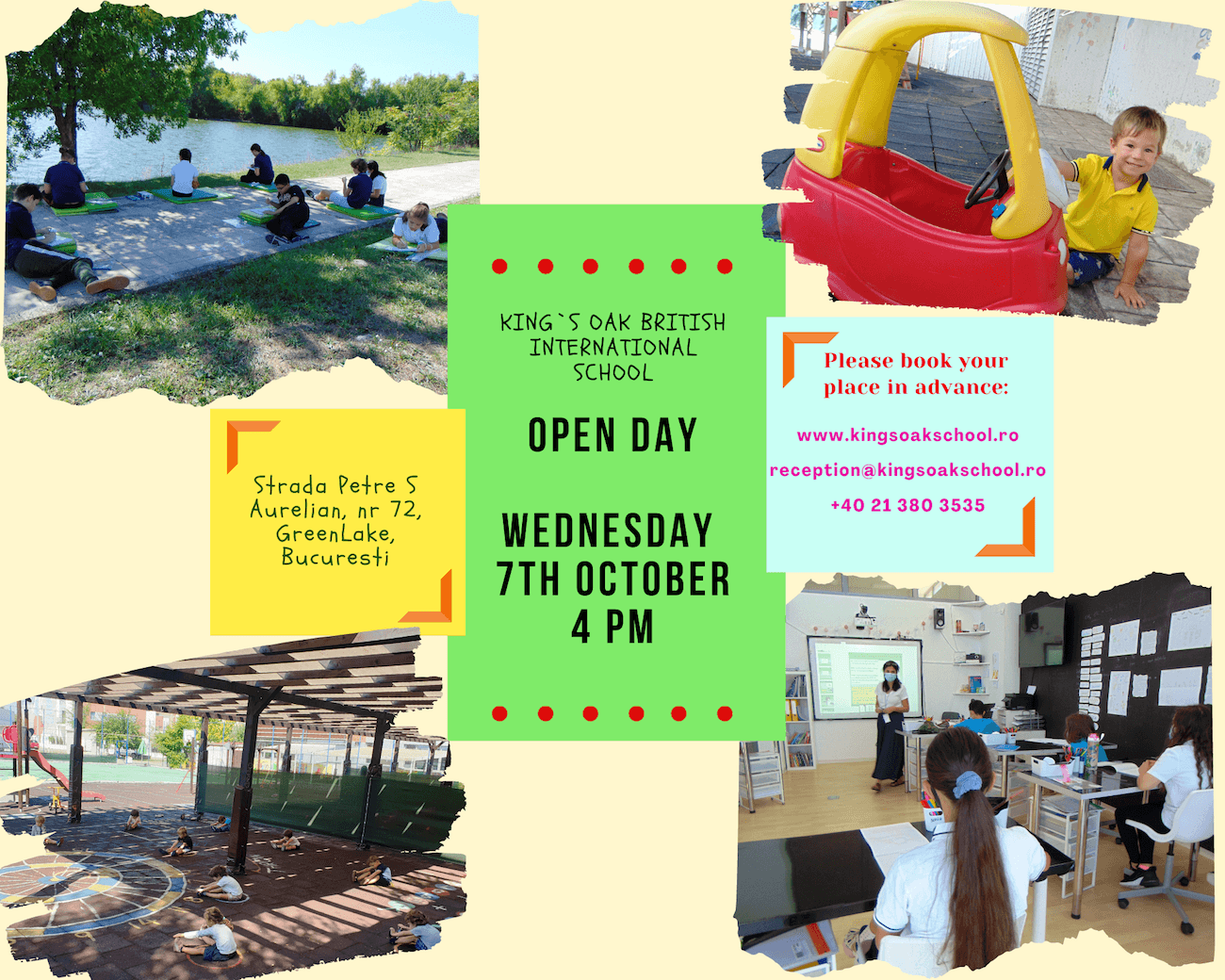 (P) King’s Oak British International School Open Day Come and discover what makes us unique!