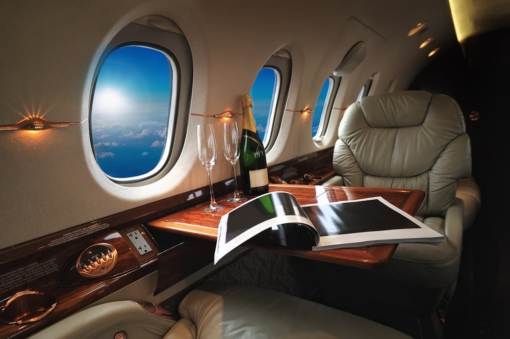Press Release: Inside the most luxurious private jet models in the world