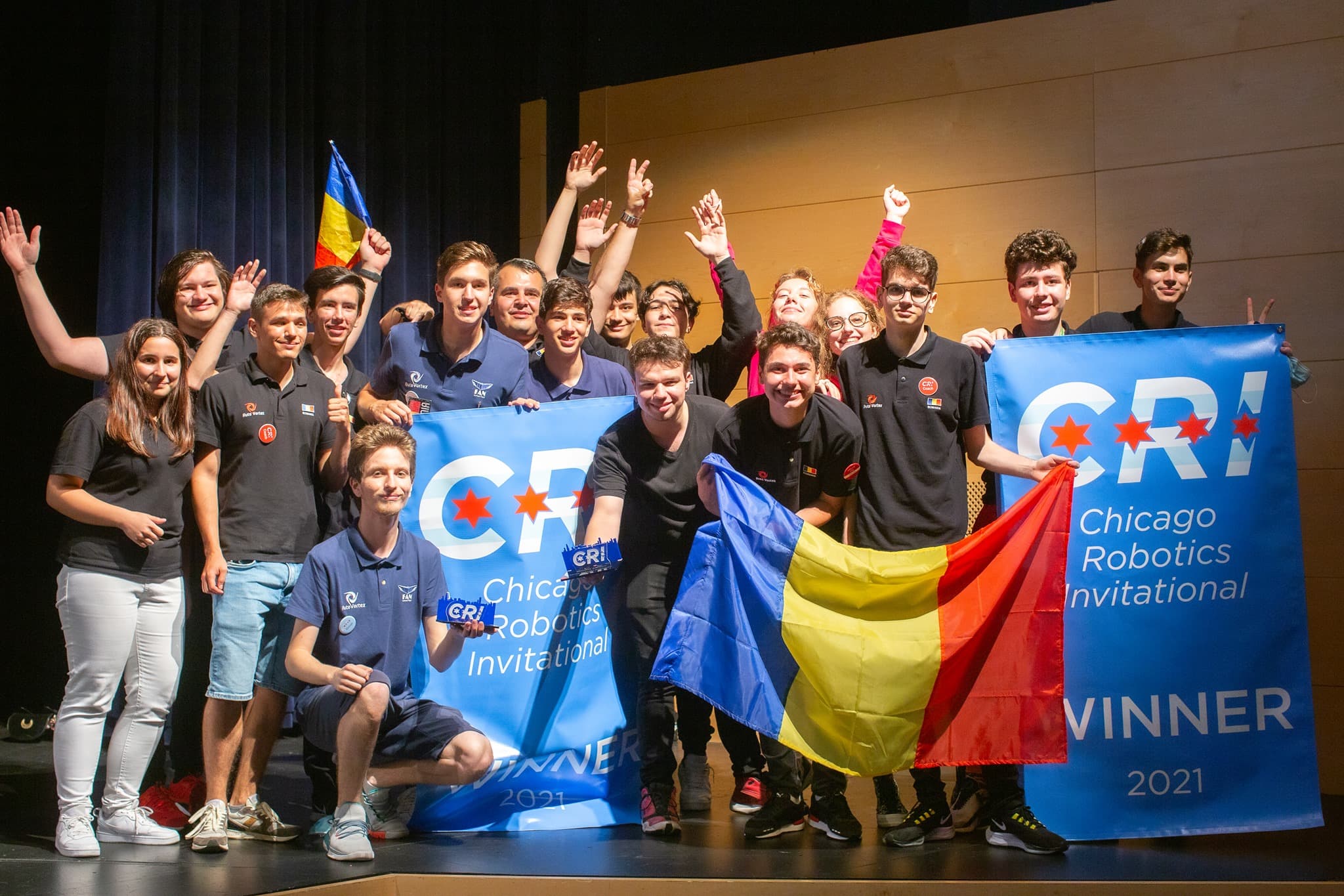 RO robotics team awarded at Chicago Robotics Invitational 2021