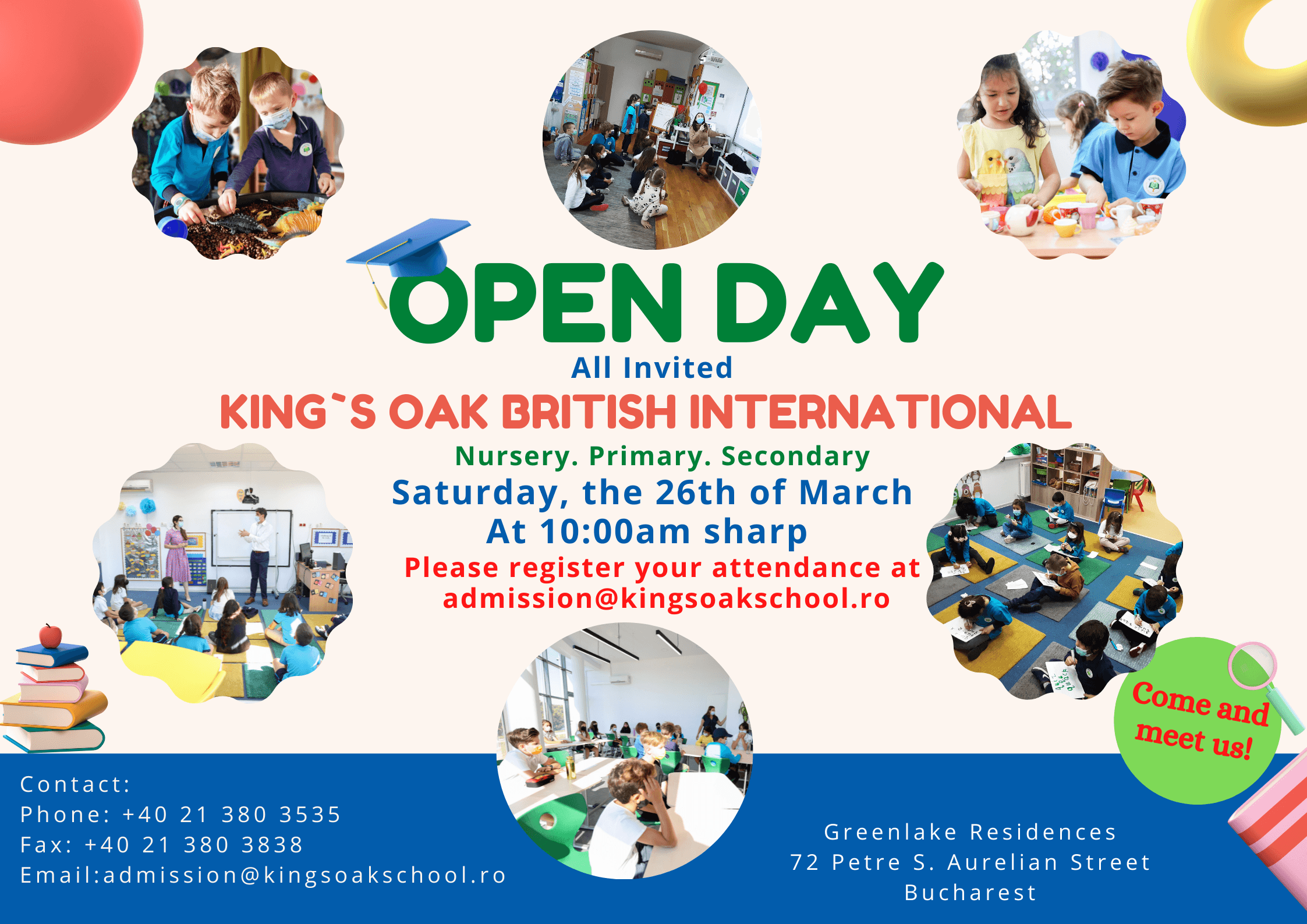 (P) Open Day event at King's Oak British International School