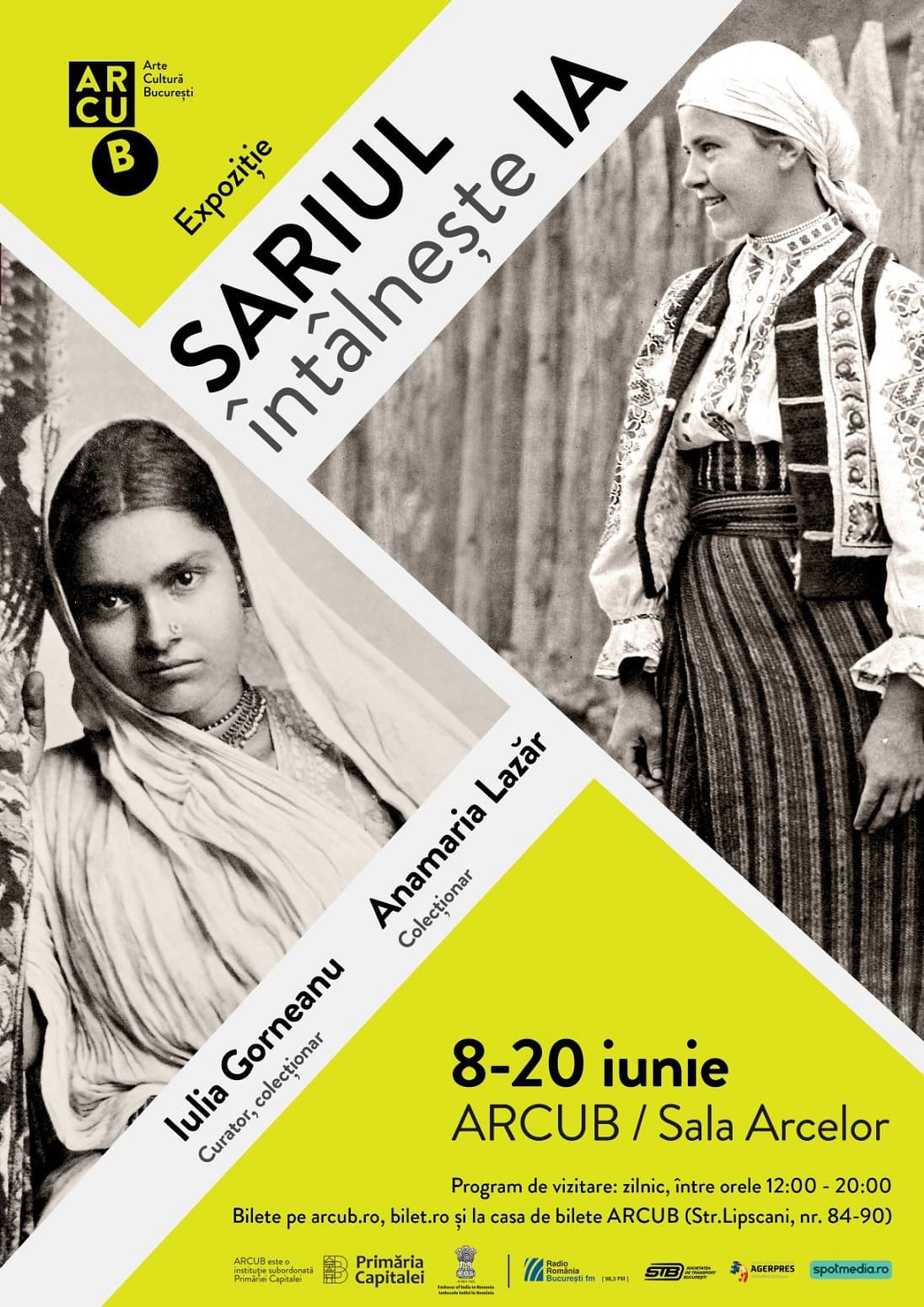 Sari meets Ia: Bucharest exhibition looks at garments from India, Romania
