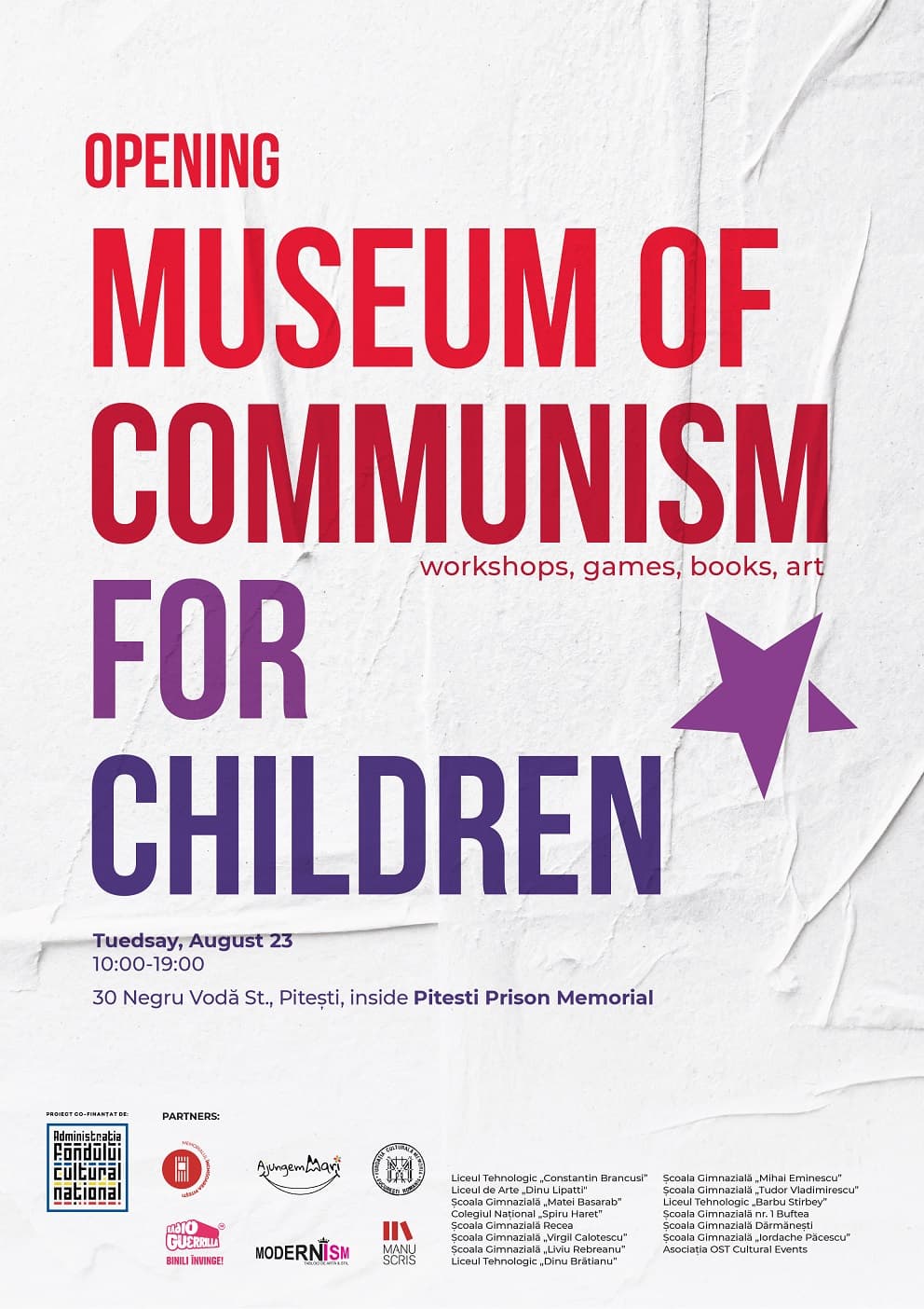 Southern Romania: Museum of Communism for Children to open in Pitești