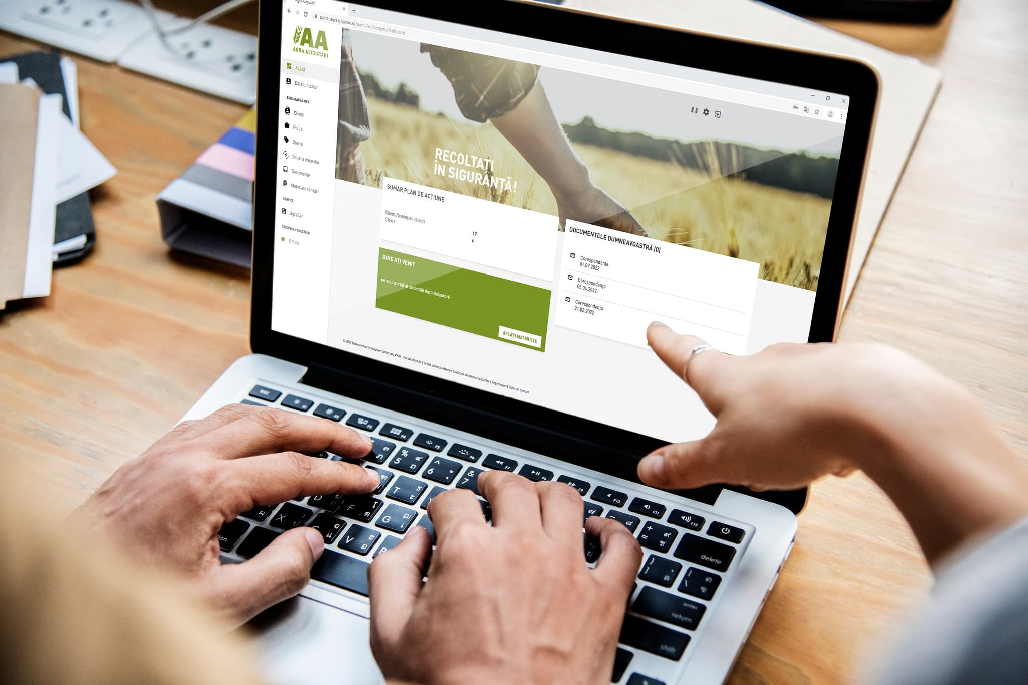 Agra Asigurări launches platform dedicated to insurance brokers for issuing agricultural policies
