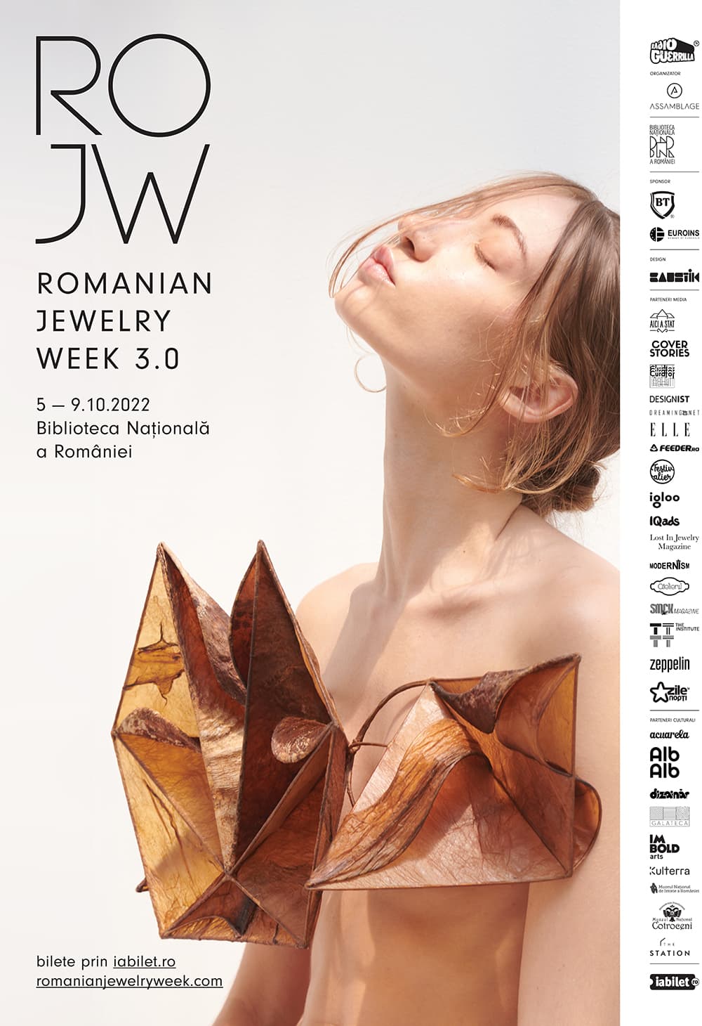 Romanian Jewelry Week 3.0 celebrates contemporary jewelry with exhibitions, conferences, jewelry workshops, and a fair