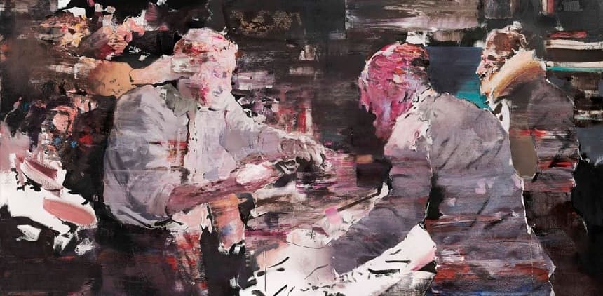 Romanian artist Adrian Ghene sells his 2009 painting for 2,6 mln pounds in a London auction