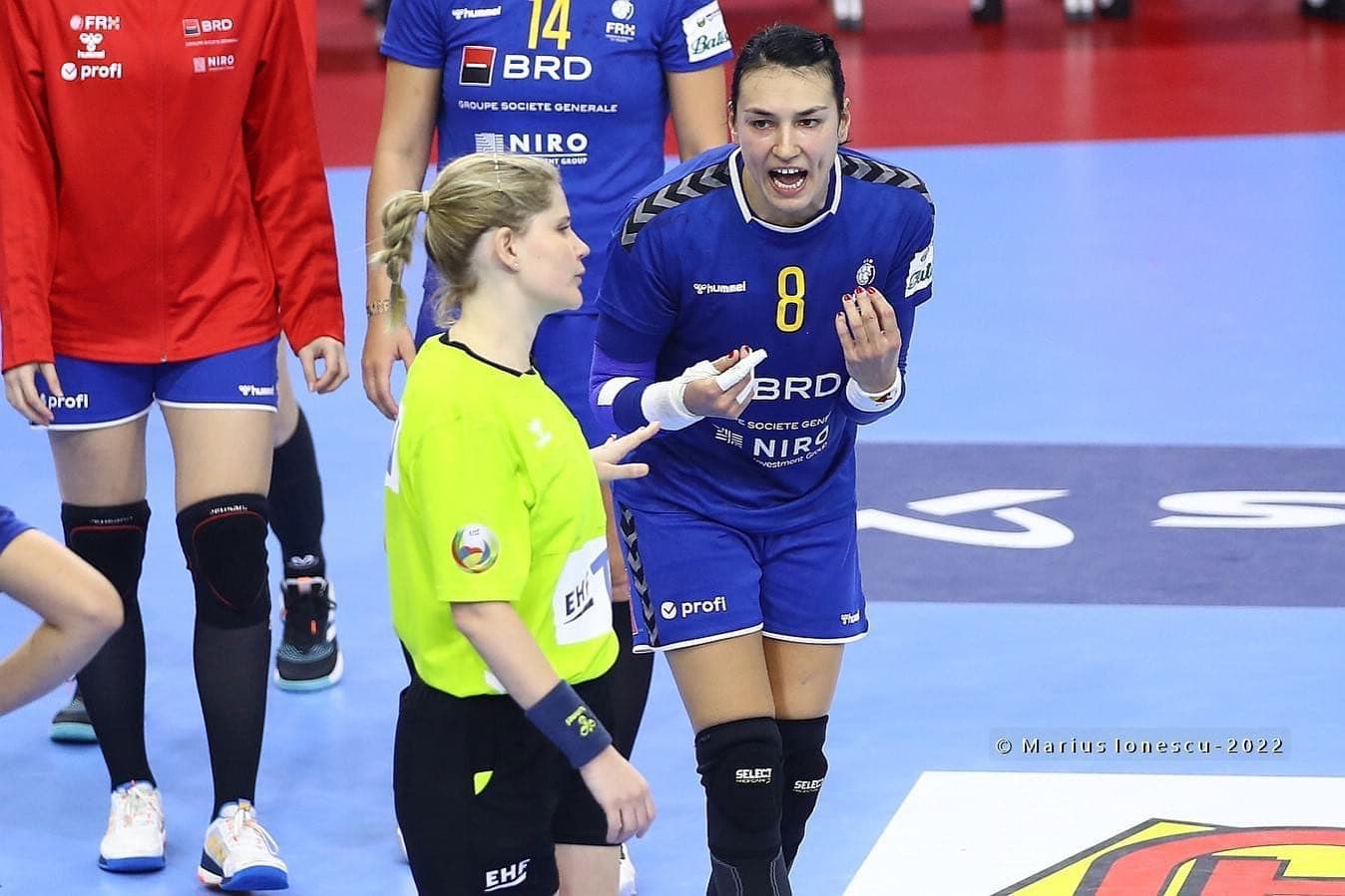 Romania lost to Montenegro in a controversial fight over semi-final tickets for European Women's Handball Championship