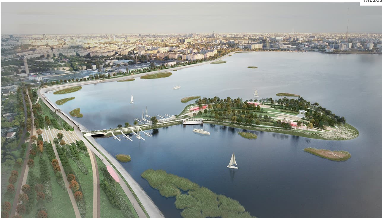 Bucharest’s Lacul Morii to be remodeled with green areas, urban forest