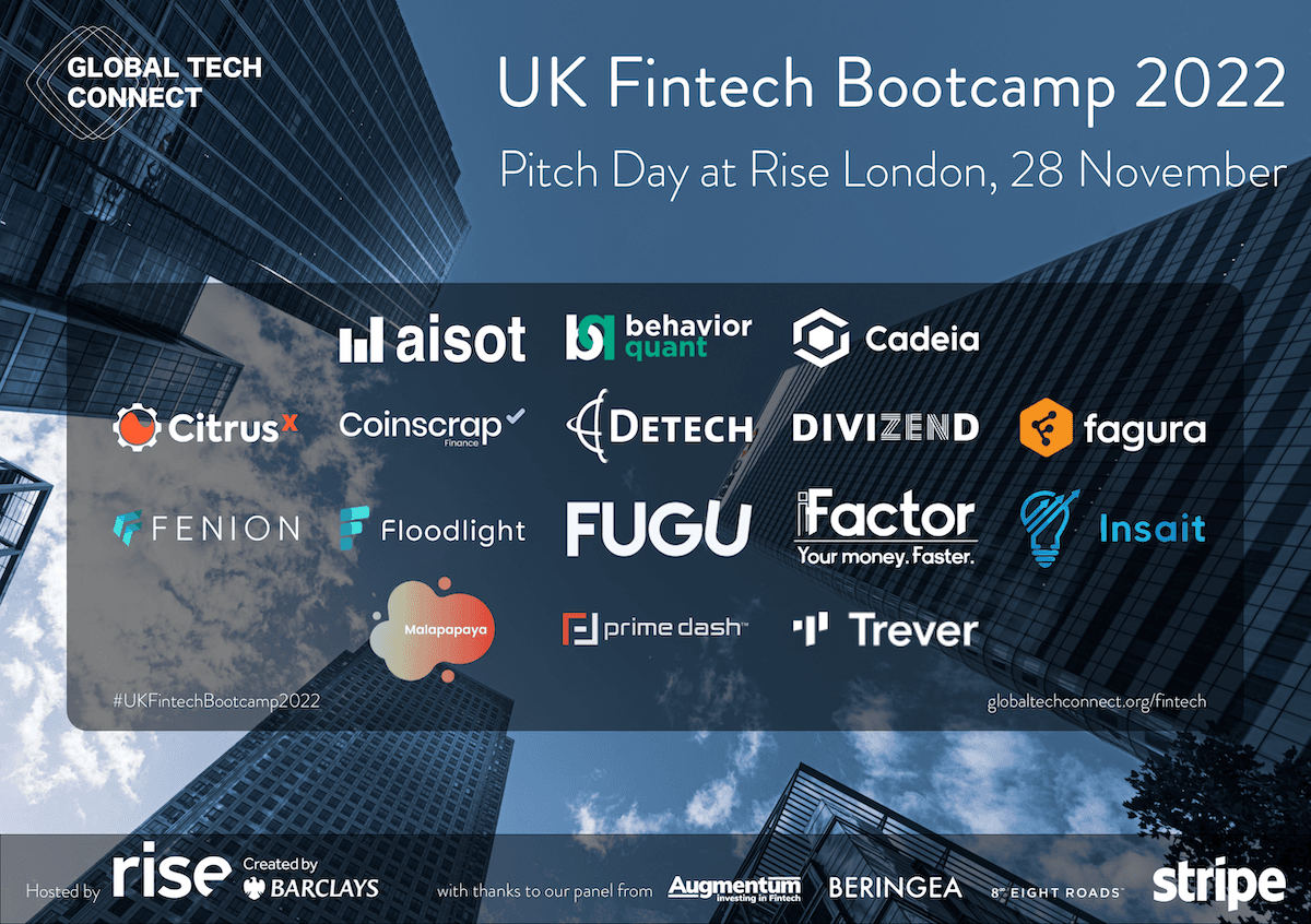 UK Fintech Bootcamp 2022: Three Romanian fintechs part of final 16 cohorts from seven countries