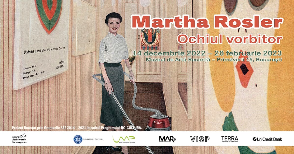 The Talking Eye: Museum of Recent Art in Bucharest to host Martha Rosler exhibition