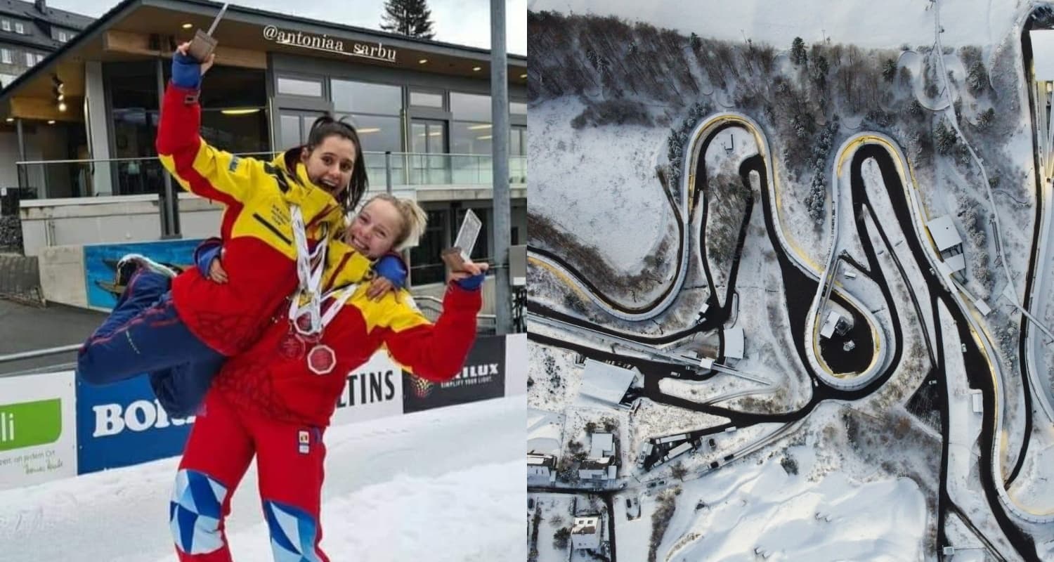 Romania’s athletes won medals at the World Bobsled Championship in Germany
