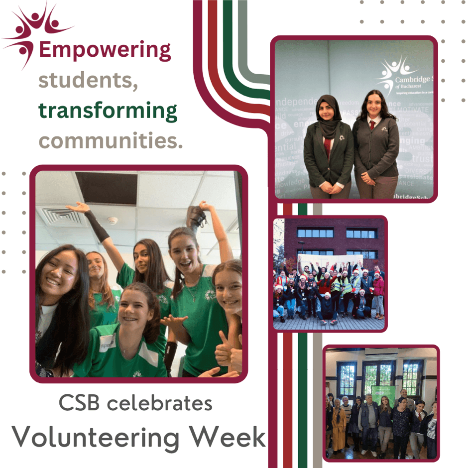 (P) Empowering students, transforming communities: CSB celebrates Volunteering Week!