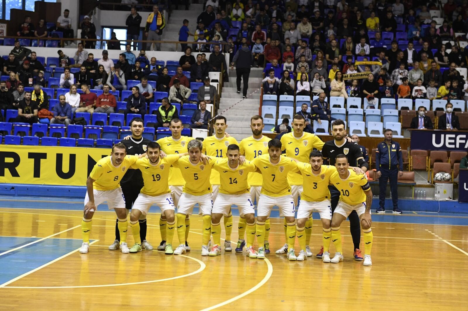 Romanian tricolor boys to play Denmark, Finland in an important group stage of futsal World Cup preliminaries