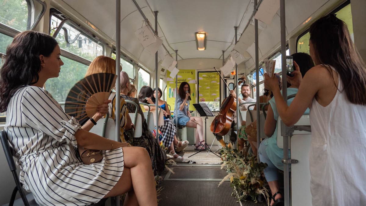 Western Romania: Poetry Tram arrives in Timisoara in June