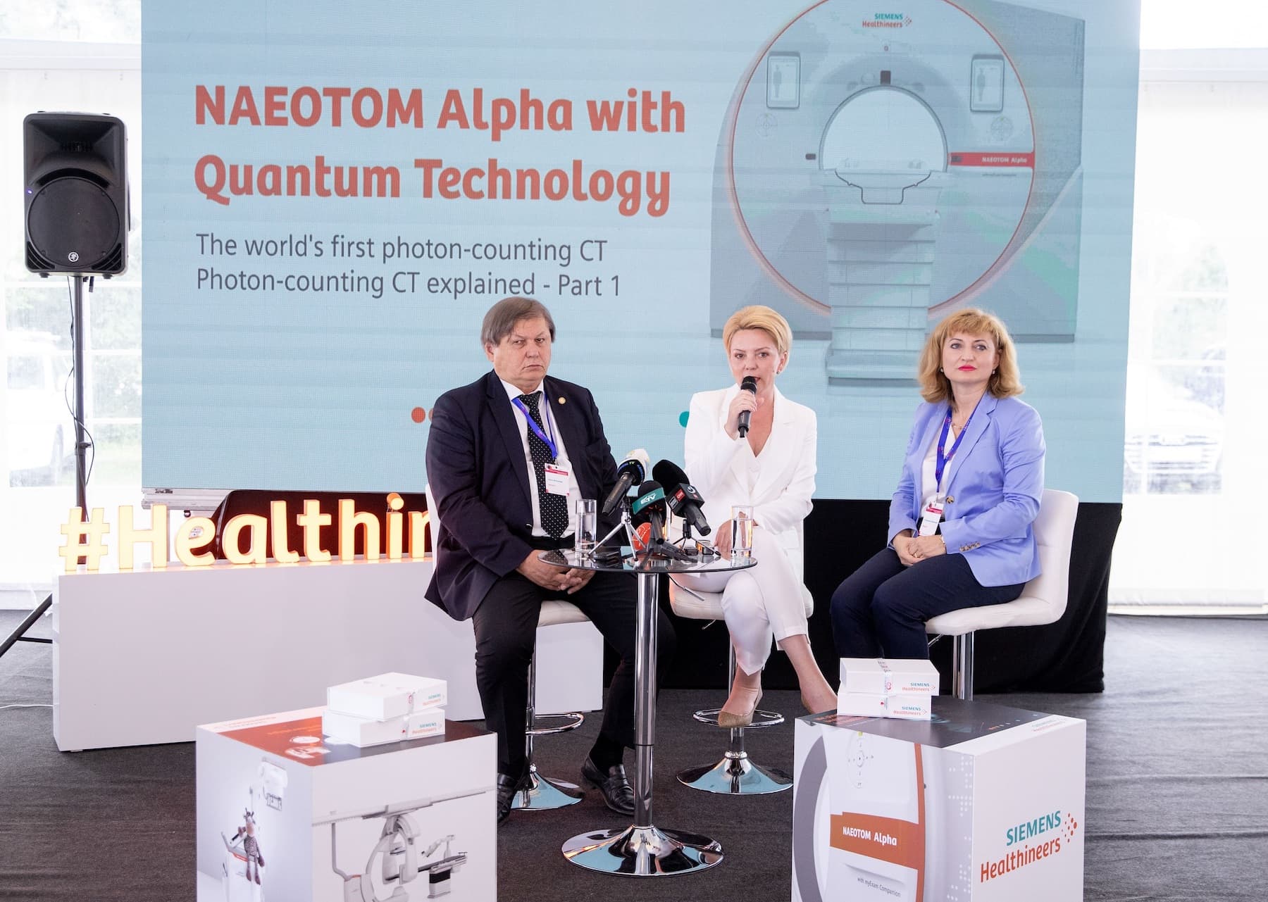 The first NAEOTOM Alpha in Romania was inaugurated in Târgu Mureș