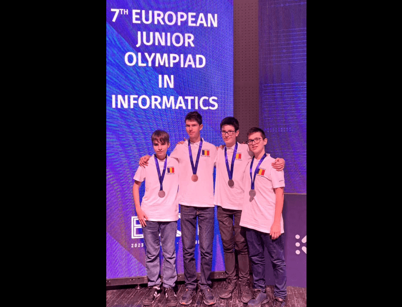 Romania takes first place at European Junior Olympiad in Informatics