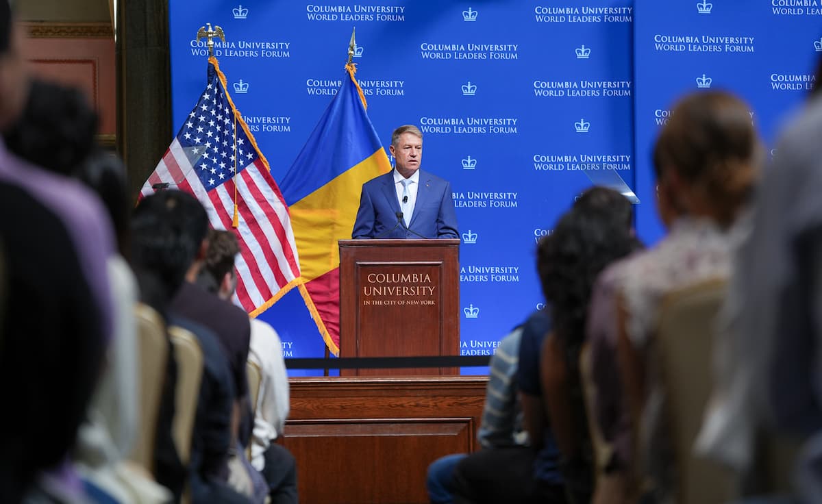 President Iohannis says Russian drones not directed at Romania