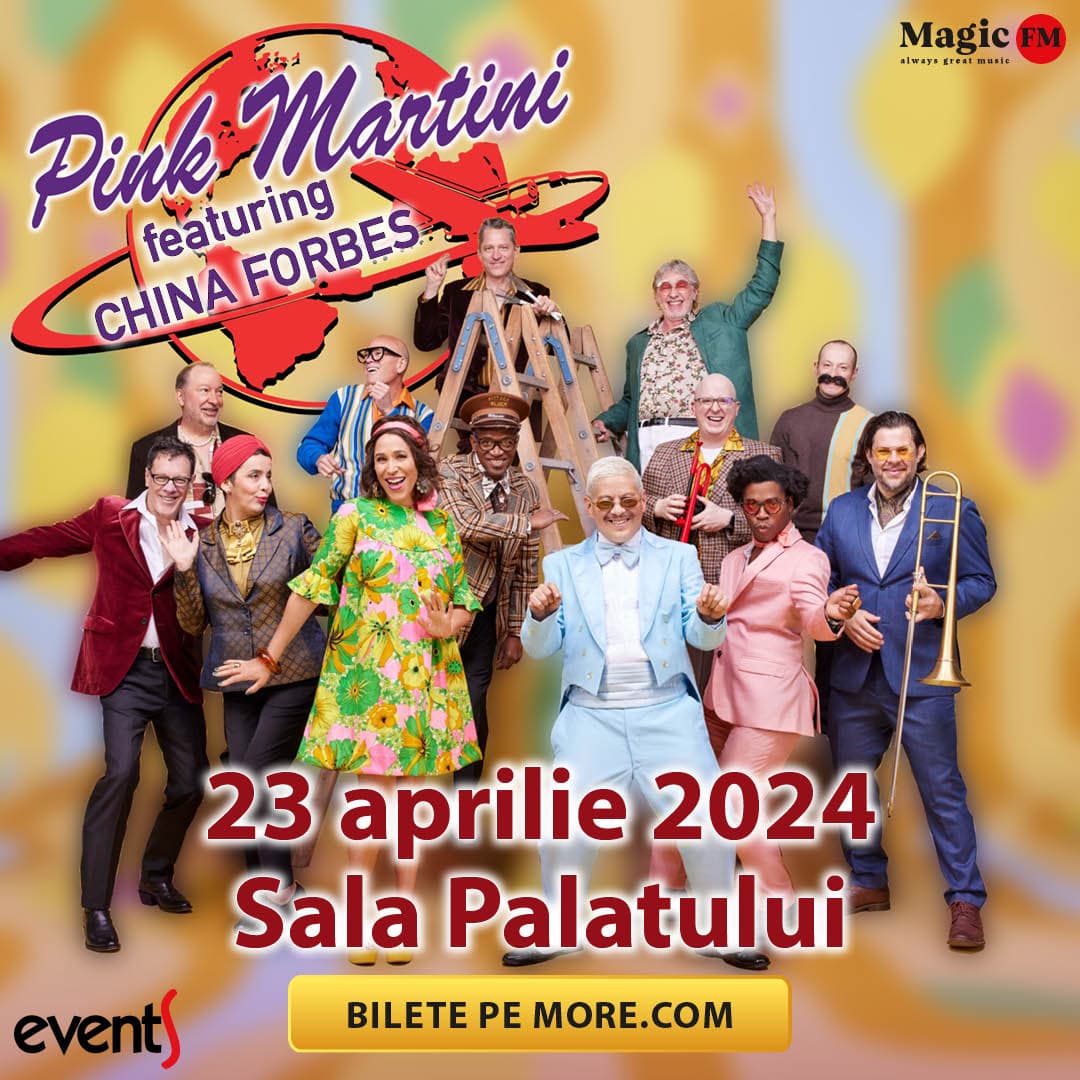 Thomas Lauderdale brings Pink Martini back to Bucharest in April