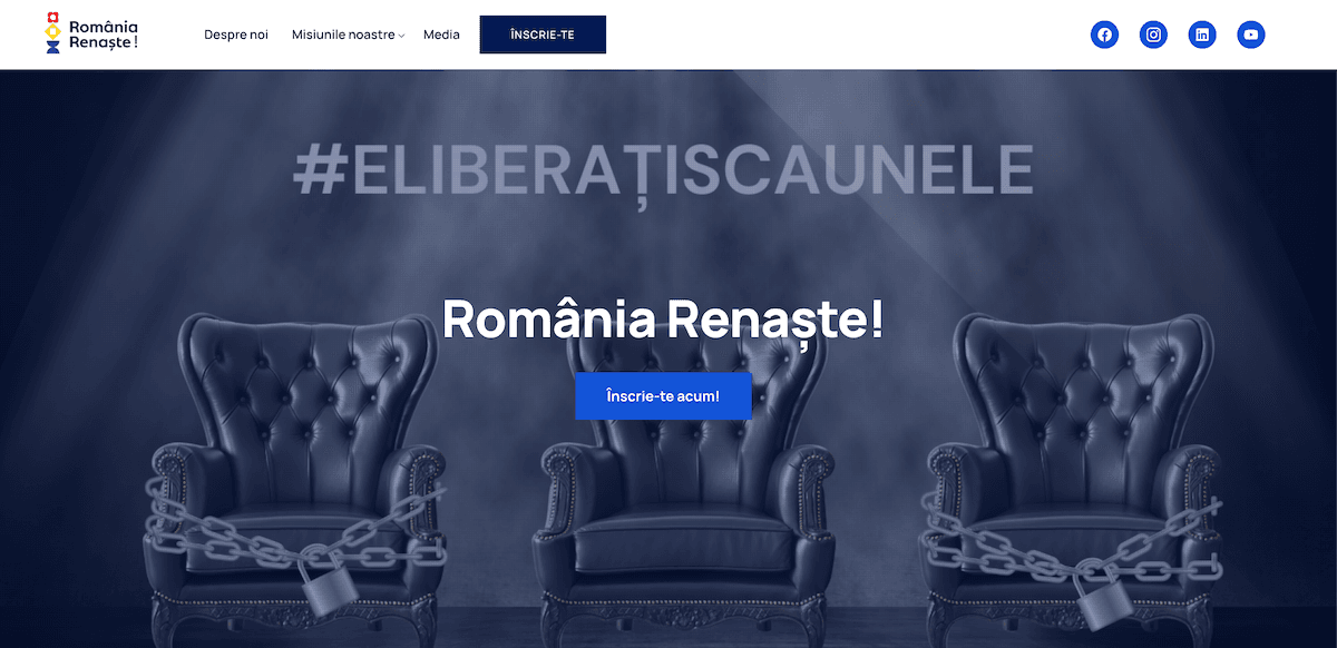 Political vehicle reportedly with Mircea Geoana behind launches in Romania