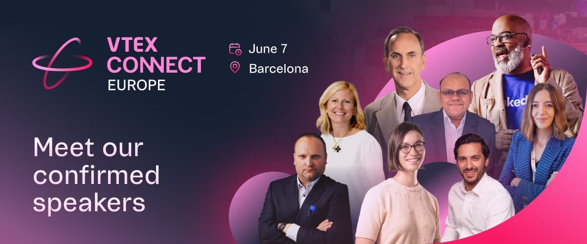 VTEX brings the power of digital commerce innovation to Barcelona, setting the trend of an industry estimated to exceed USD 750 bln by 2027