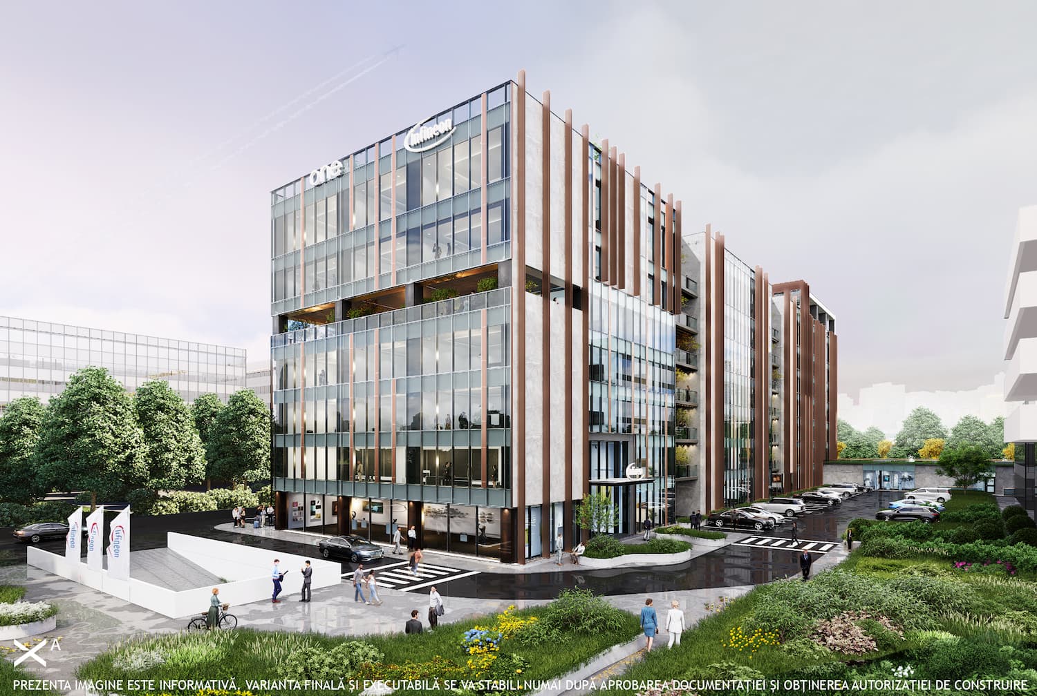 One United Properties to start works for One Technology District, the largest semiconductor R&D centre in the Southeast Europe developed for Infineon Technologies
