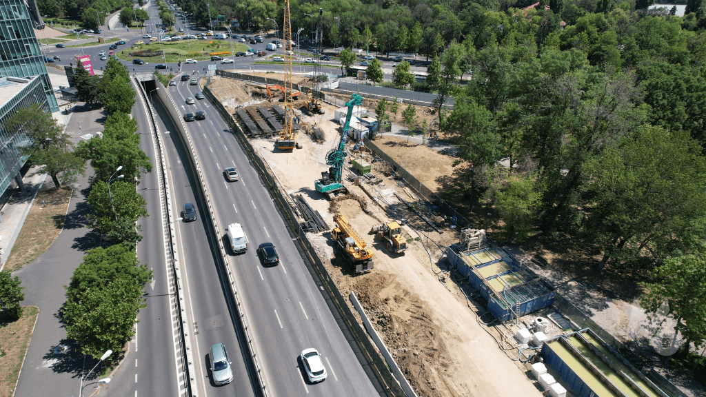 Traffic restrictions in Bucharest in the 1 Mai area for future subway line
