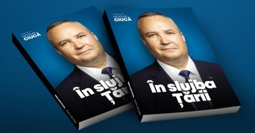 Romanian Senate head and presidential candidate Nicolae Ciucă launches controversial book