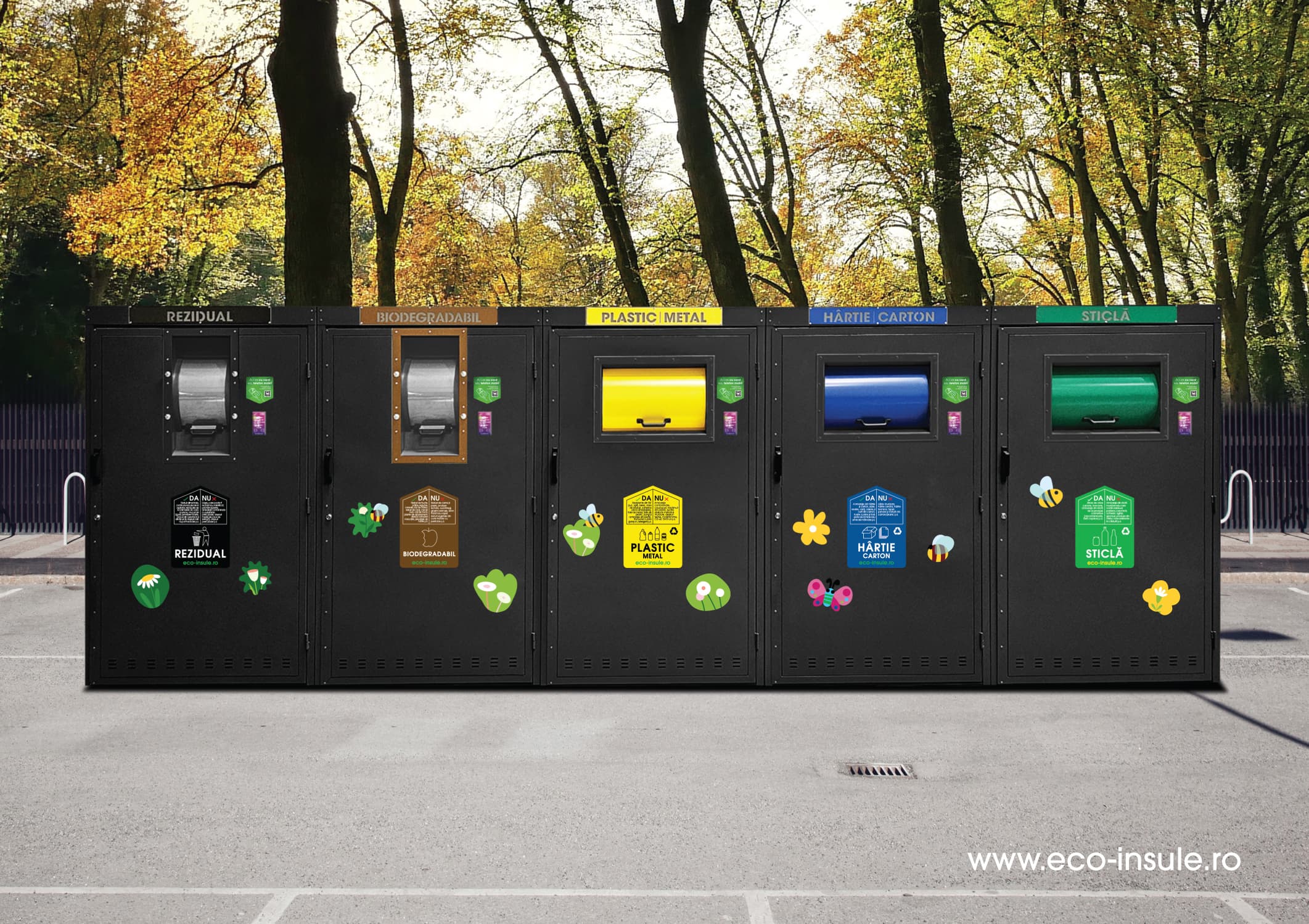 Digitized ecoislands for separate waste collection to be installed in Romanian localities under EUR 260 mln project