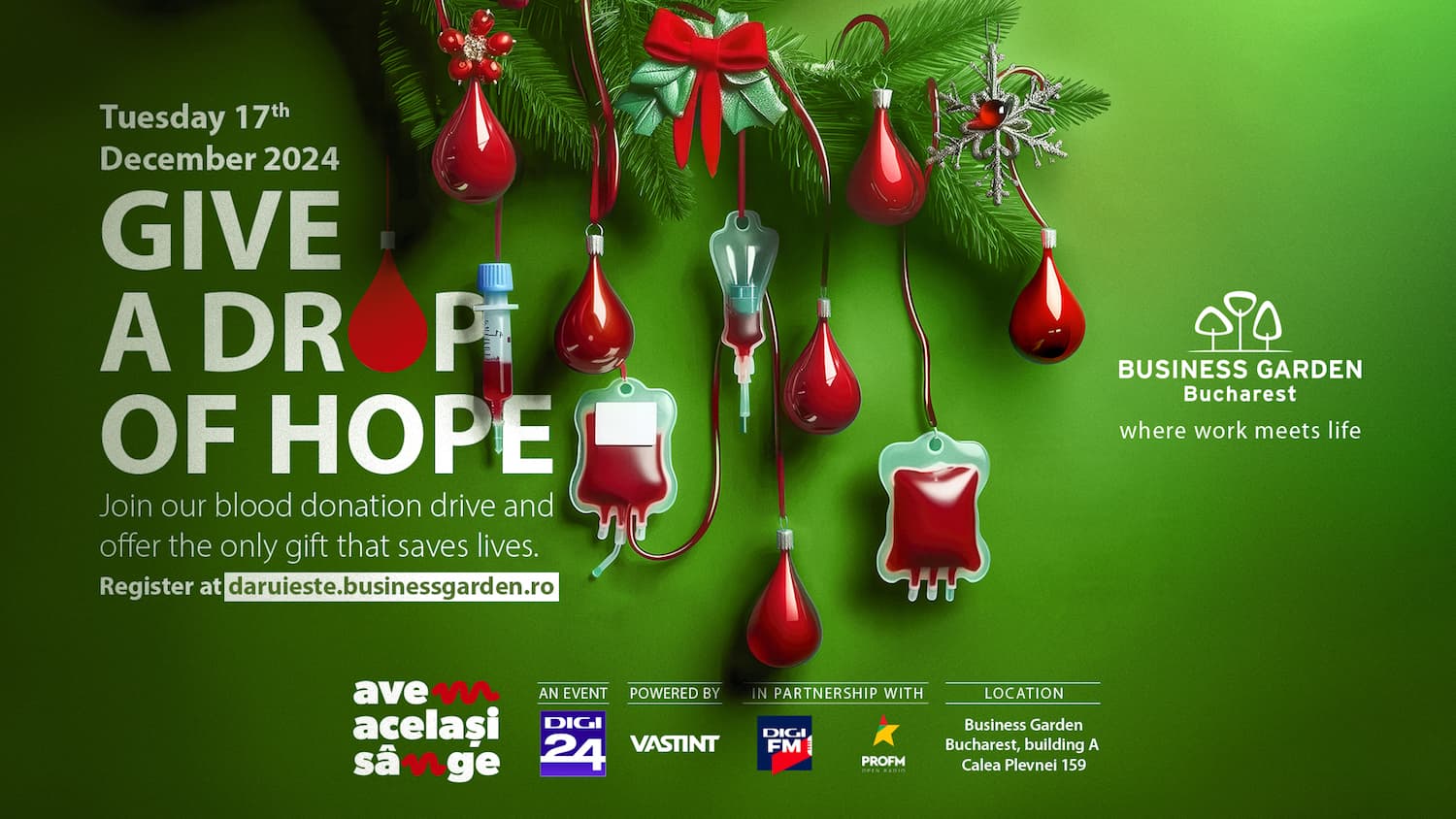 Vastint Romania organizes the third edition of the blood donation campaign