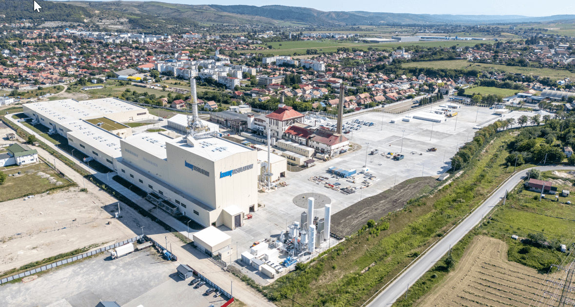 Bilfinger successfully collaborates with Knauf Insulation on state-of-the art glass mineral wool plant in Romania