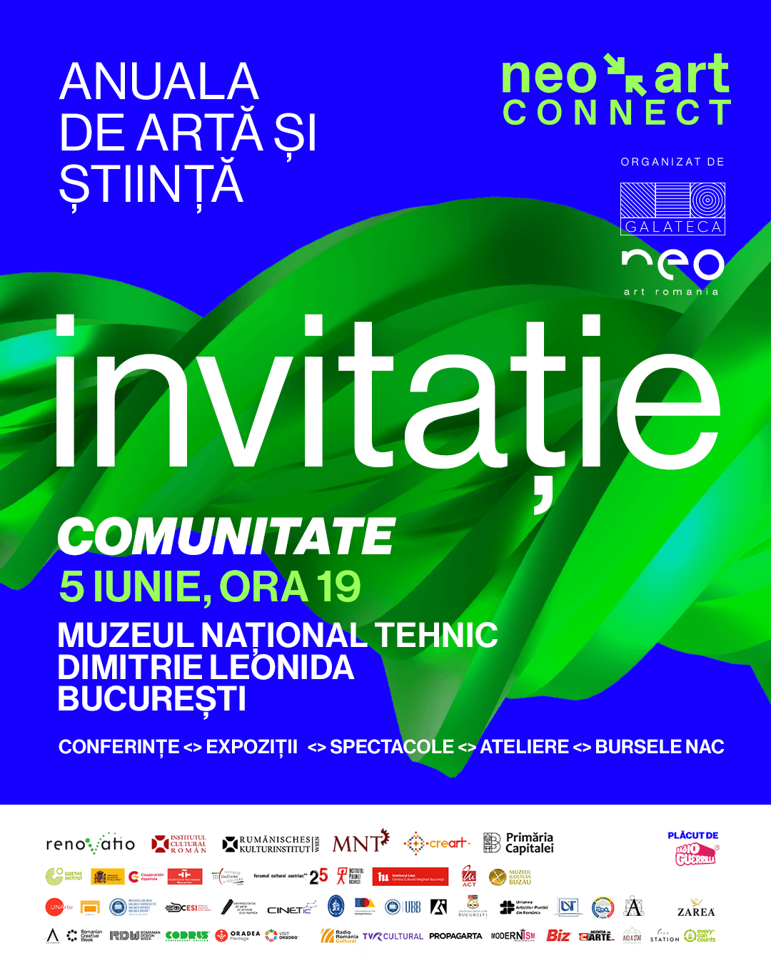 Neo Art Connect (NAC) - 3rd Edition: Art, Science, and Community at the Dimitrie Leonida National Technical Museum
