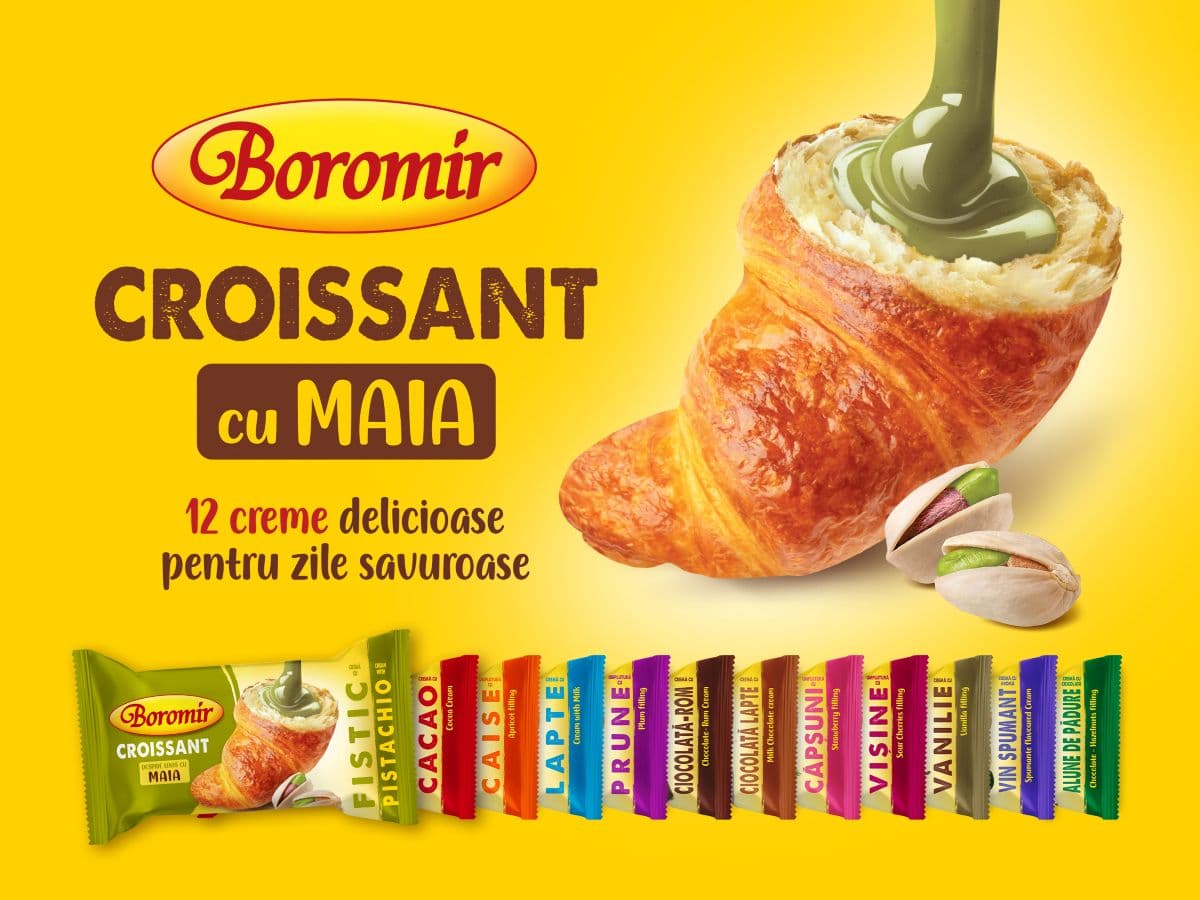Boromir croissants, slowly leavened with natural sourdough: Original. Inspired by You