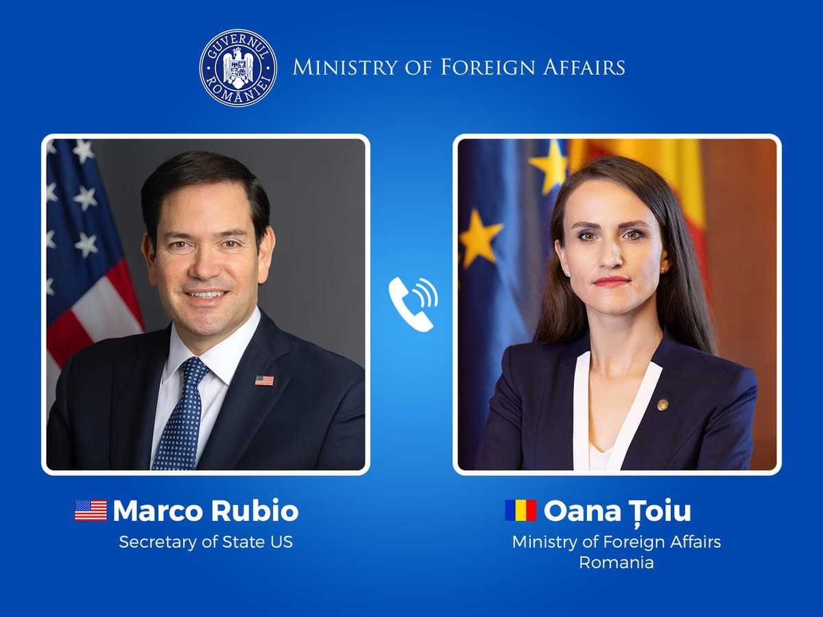 Romanian Foreign Affairs Minister talks security, energy, and Visa Waiver with US Secretary of State Rubio