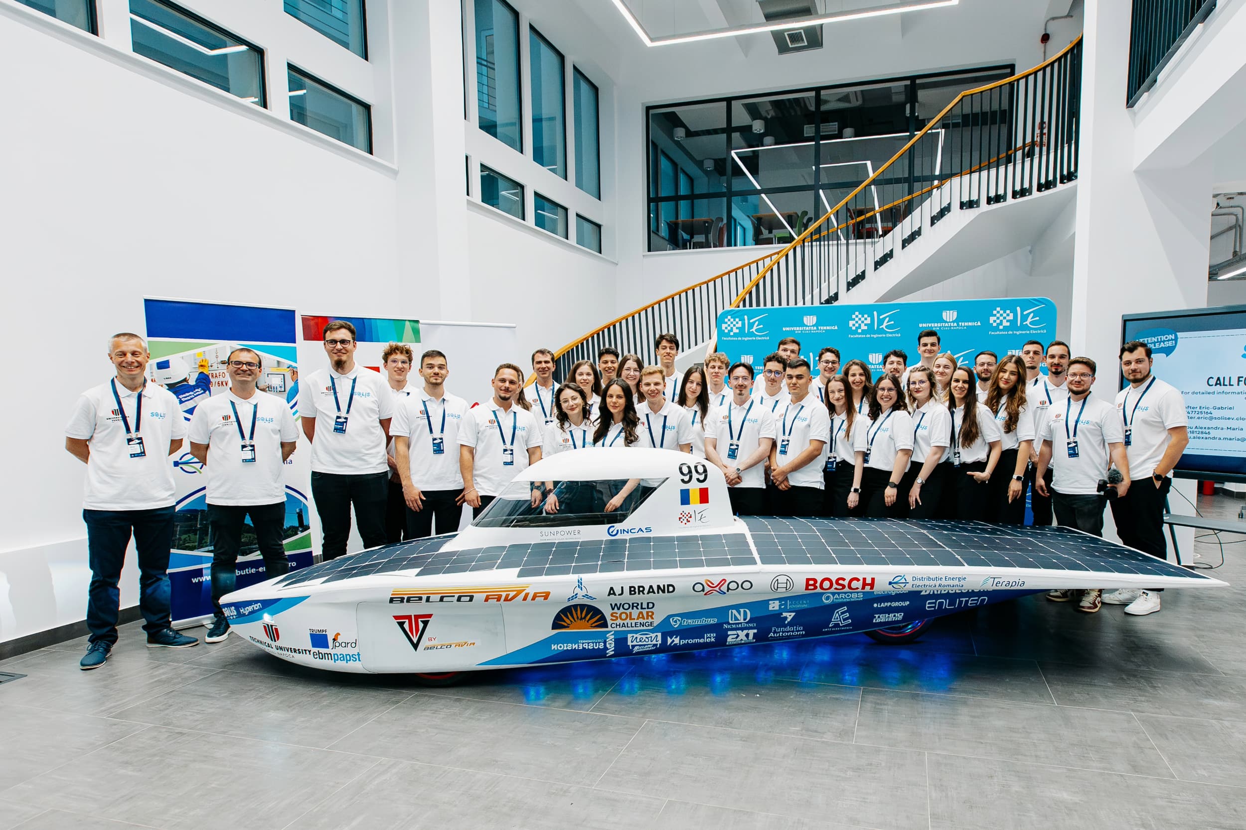 Romanian student team crosses Australia aboard solar vehicle