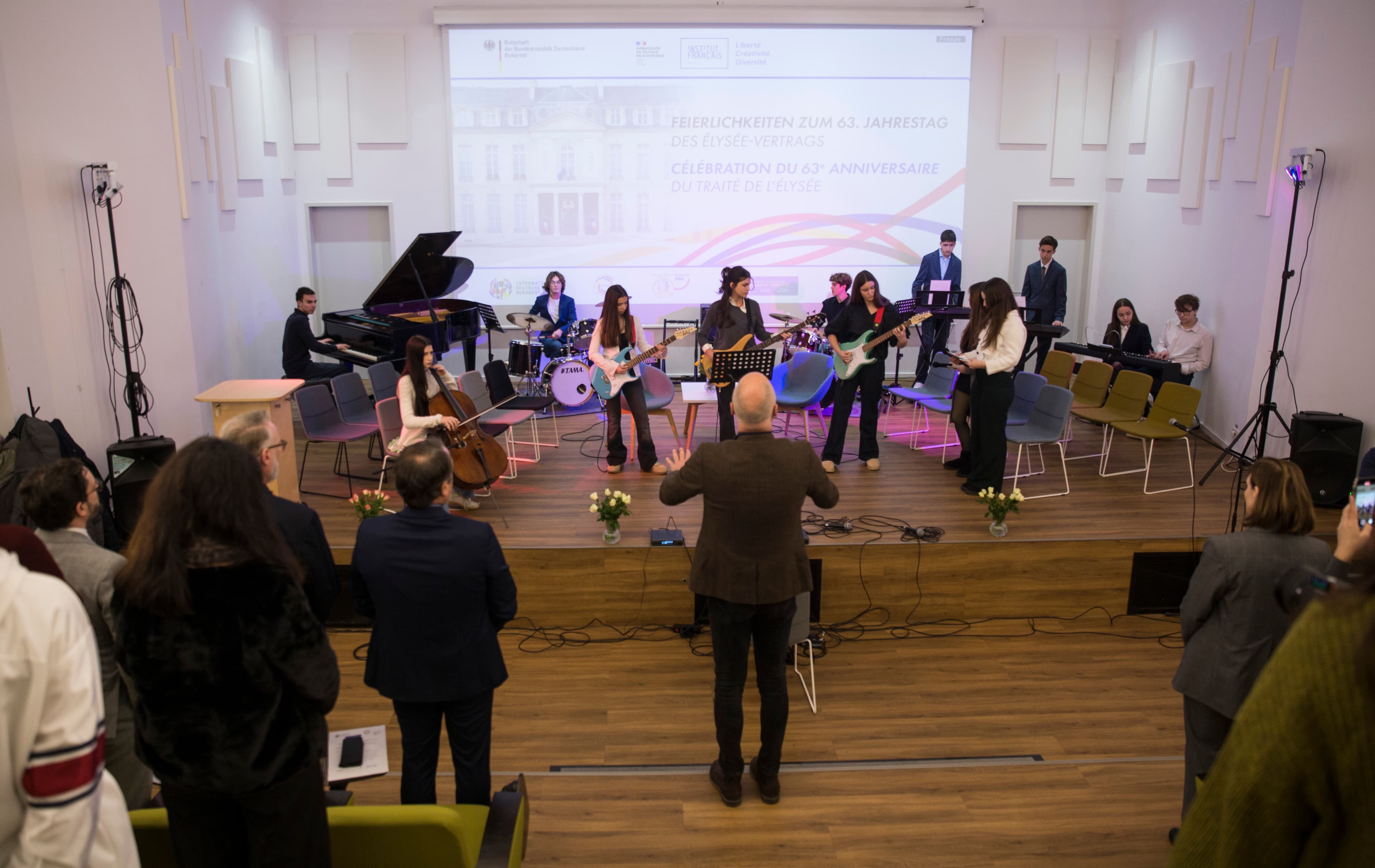 The Celebration of the Élysée Treaty at the Internationale Deutsche Schule Bukarest (iDSBU) – 63 Years of the Power of Dialogue