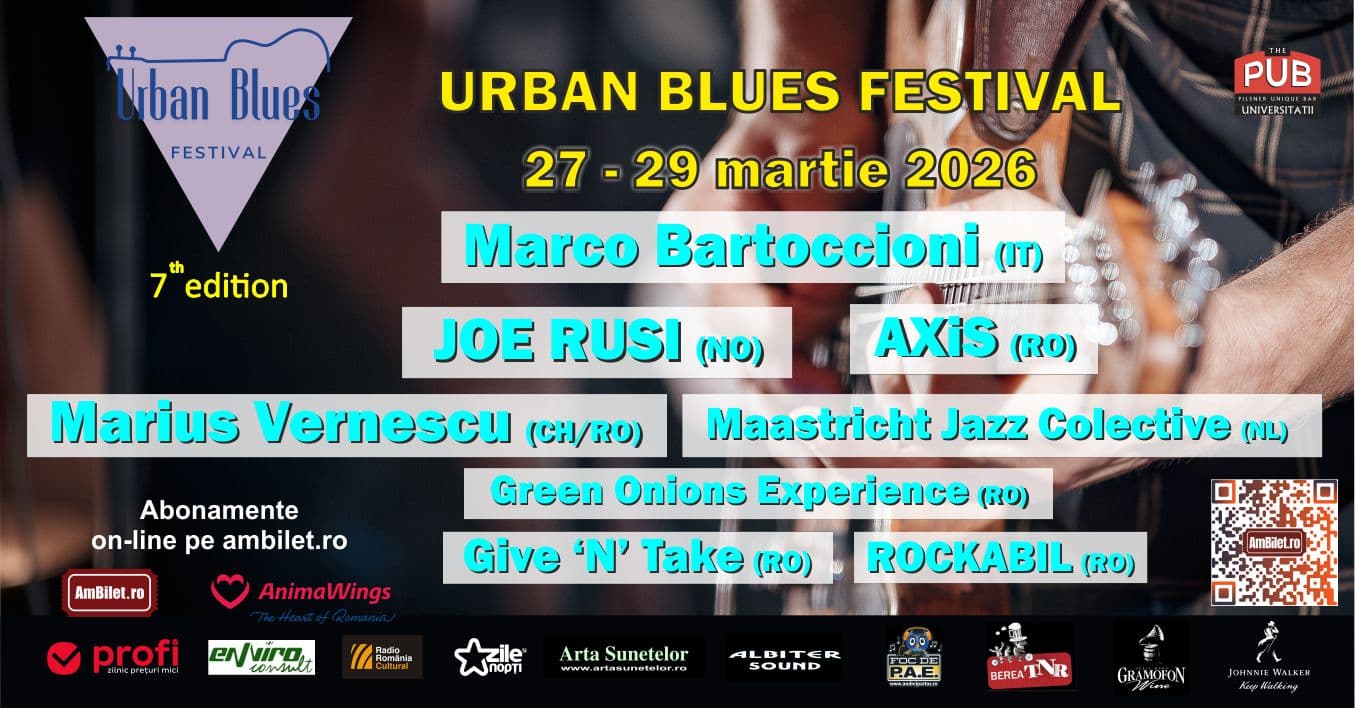 Urban Blues Fest to hold seventh edition in Bucharest in March